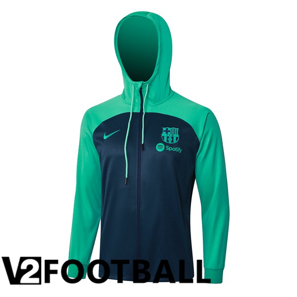 FC Barcelona Windbreaker Green 2024/2025