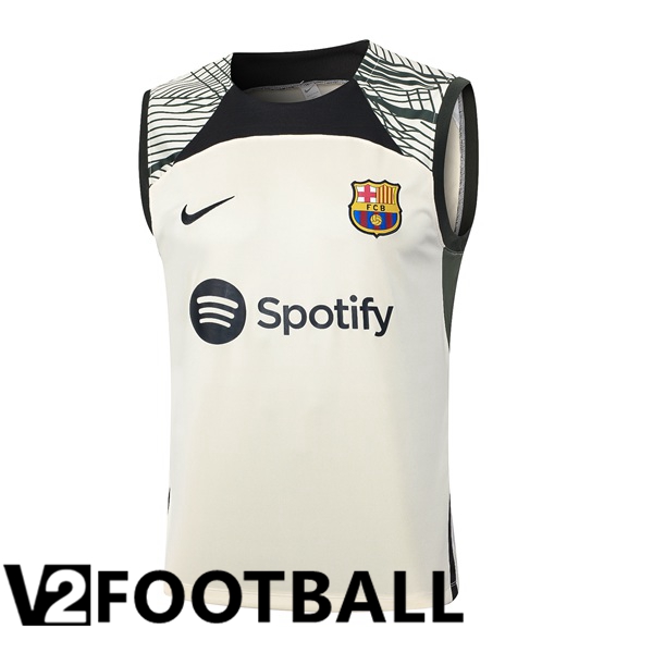 FC Barcelona Soccer Vest + Shorts Yellow 2024/2025