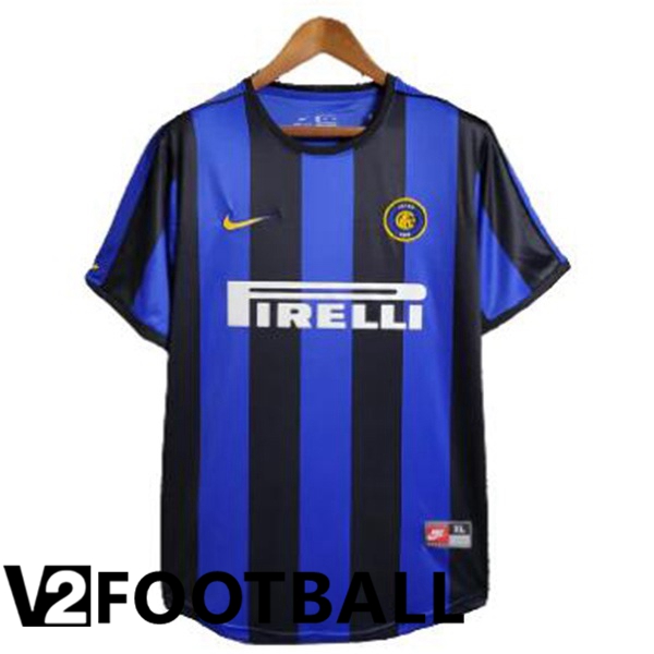 Inter Milan Retro Football Shirt Home Blue 1999-2000