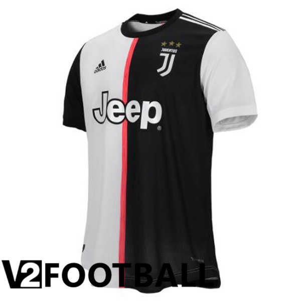 Juventus Retro Football Shirt Home White Black 2019-2020