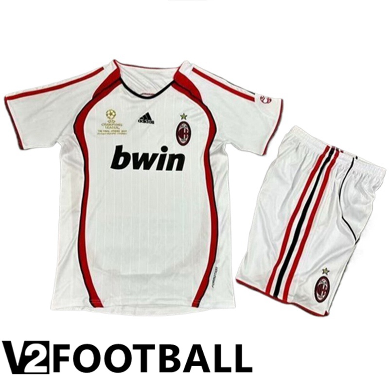 AC Milan Retro Kids Soccer Shirt Away 2006/2007