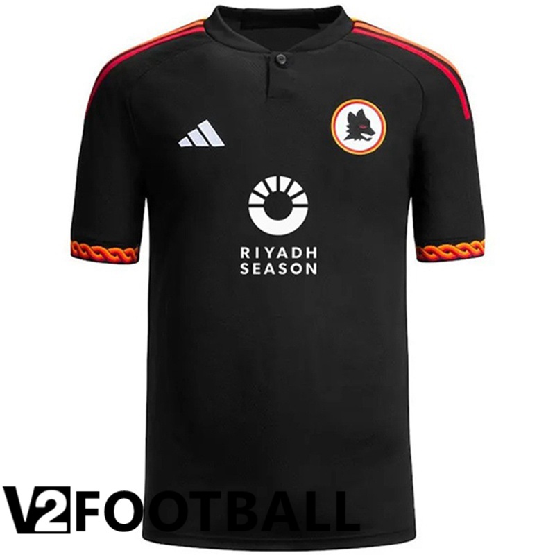 AS Roma Sponsor Soccer Shirt Third 2023/2024