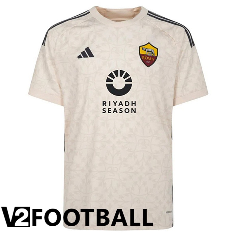 AS Roma Sponsor Soccer Shirt Away 2023/2024