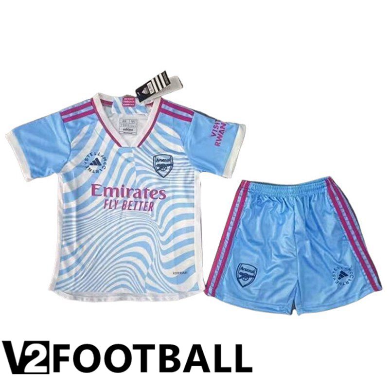 Arsenal X Stella McCartney Kids Soccer Shirt Home 2023/2024