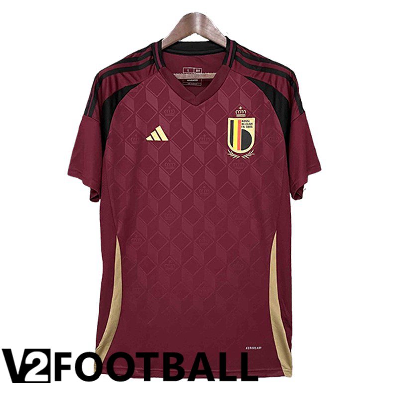 Belgium Soccer Shirt Home UEFA Euro 2024