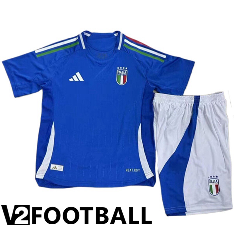 Italy Kids Soccer Shirt Home 2024/2025
