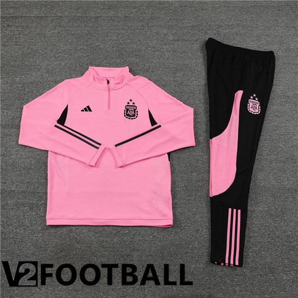 Argentina Training Tracksuit Suit Pink 2024/2025