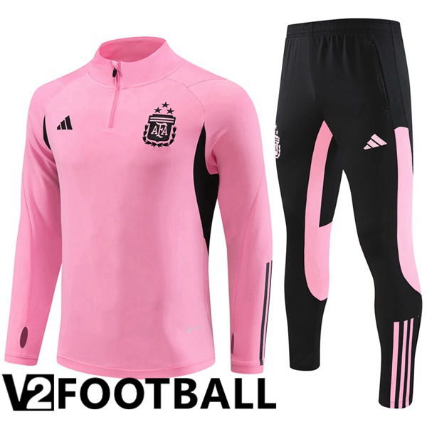 Argentina Training Tracksuit Suit Pink 2024/2025