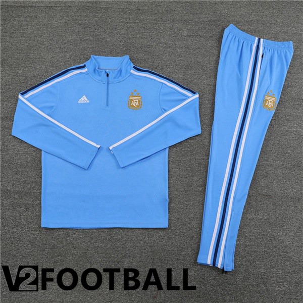 Argentina Training Tracksuit Suit Blue 2024/2025