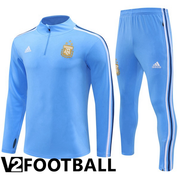 Argentina Training Tracksuit Suit Blue 2024/2025