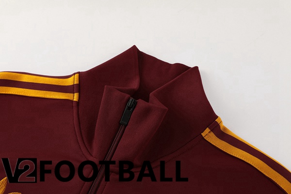 AS Roma Training Jacket Suit Red 2024/2025