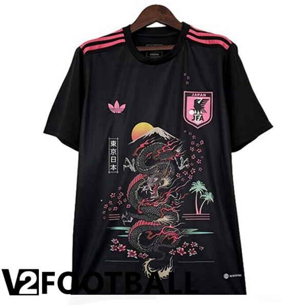 Japan Training T Shirt Black 2024/2025