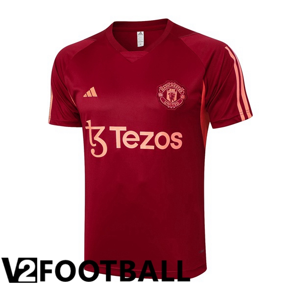 Manchester United Training T Shirt Red 2024/2025