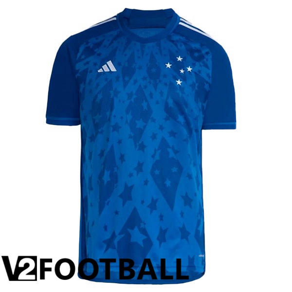 Cruzeiro EC Soccer Shirt Home Blue 2024/2025