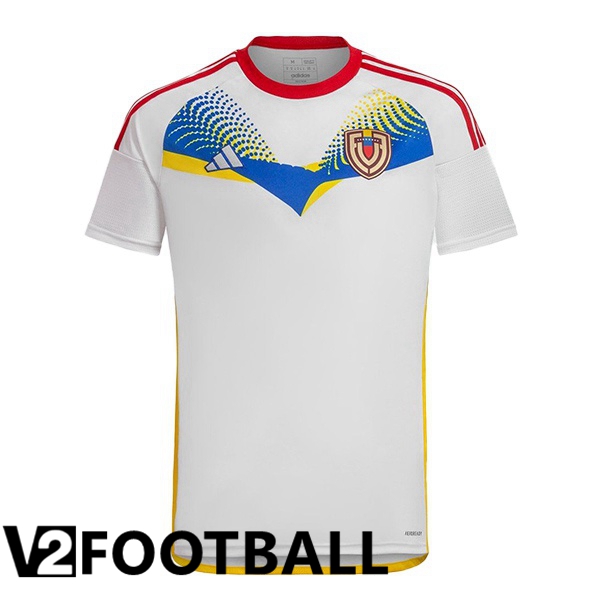Venezuela Soccer Shirt Away White 2024/2025