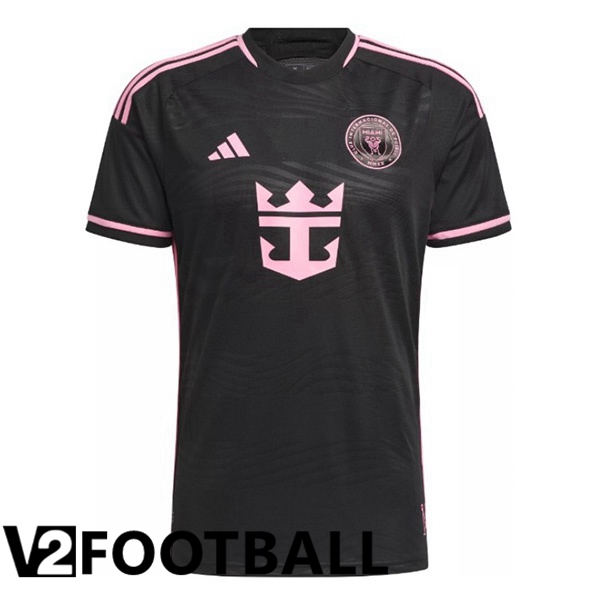 Inter Miami CF Soccer Shirt Away Black 2024/2025