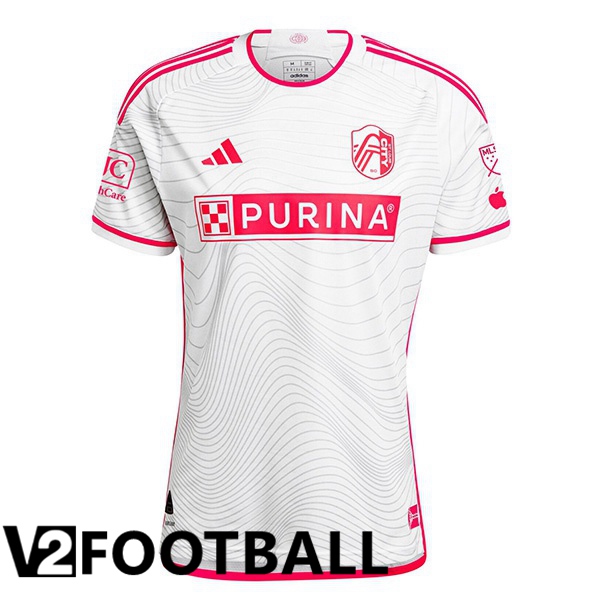 St.Louis City FC Soccer Shirt Away White 2024/2025