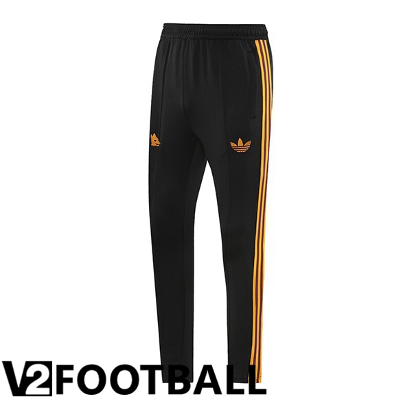 AS Roma Training Pants Black 2024/2025