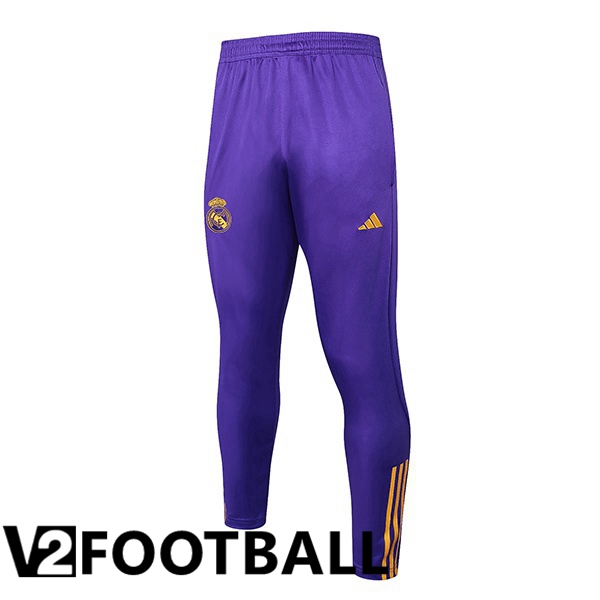 Real Madrid Training Pants Purple 2024/2025