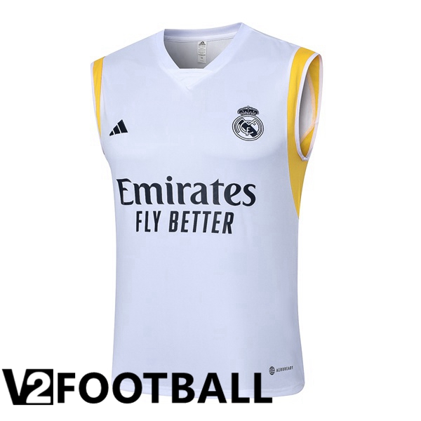 Real Madrid Soccer vest White 2024/2025