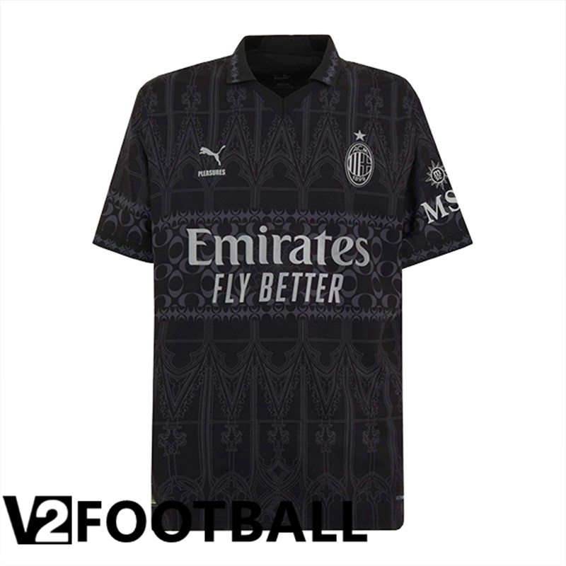 AC Milan Soccer Shirt Fourth Black 2023/2024