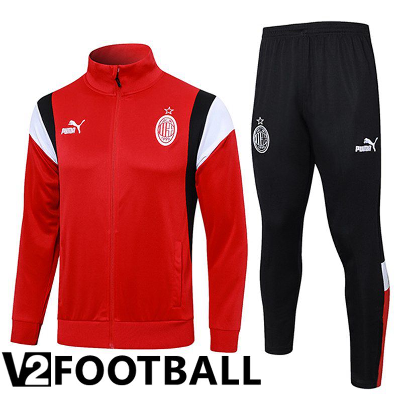 AC Milan Training Jacket Suit Red 2023/2024