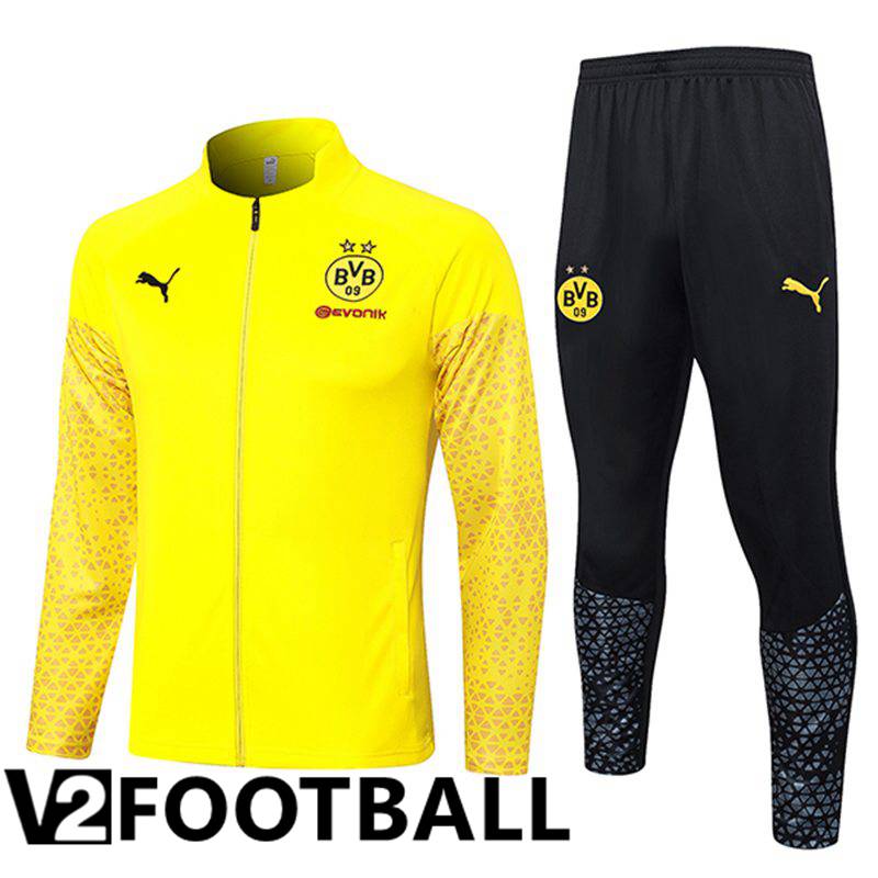 Dortmund Training Jacket Suit Yellow 2023/2024