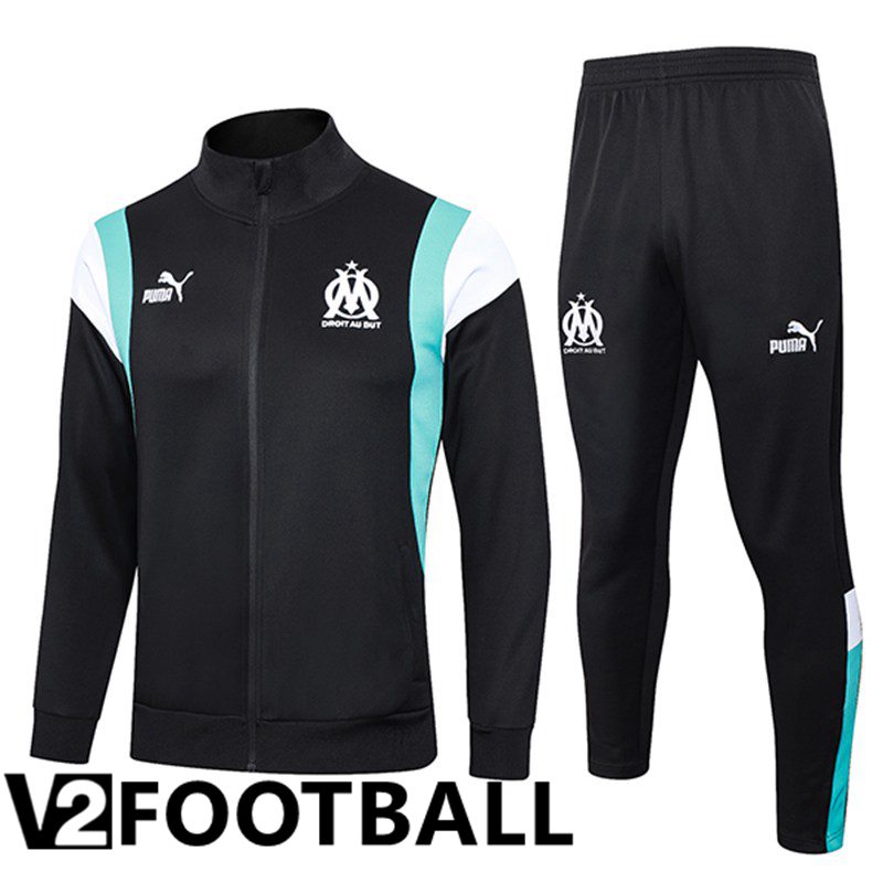 Marseille Training Jacket Suit Black 2023/2024