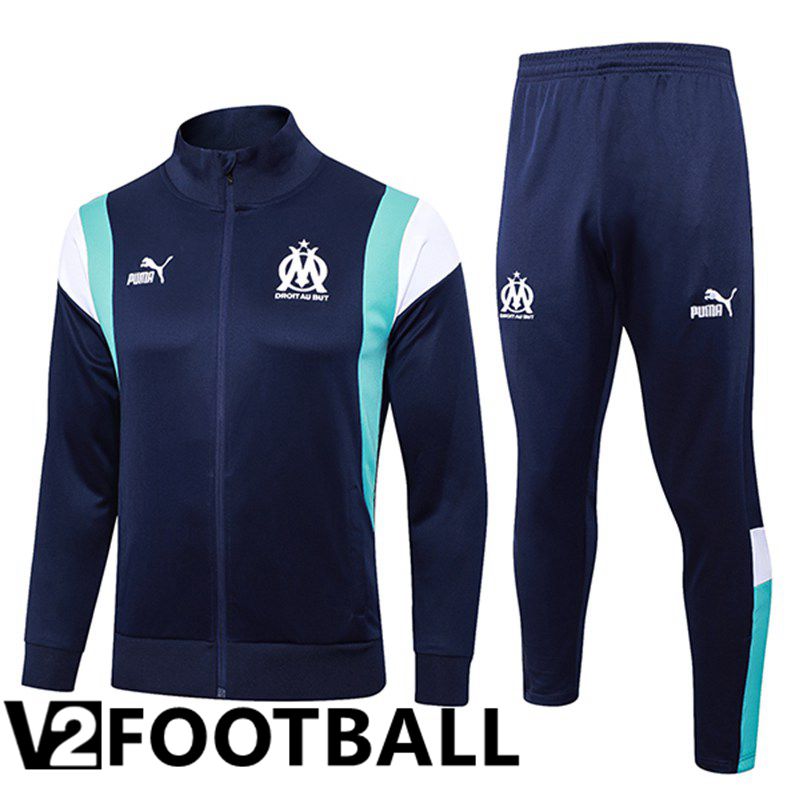 Marseille Training Jacket Suit Ocean Blue 2023/2024