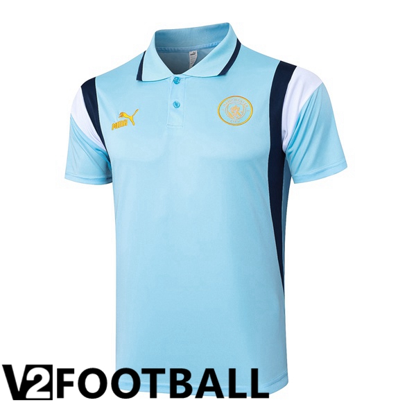 Manchester City Soccer Polo Blue 2024/2025