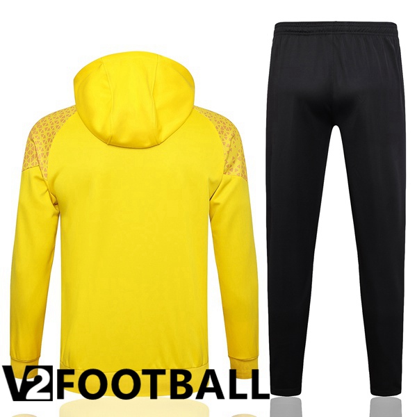 Dortmund BVB Training Tracksuit Sweatshirt Hoodie Yellow 2024/2025