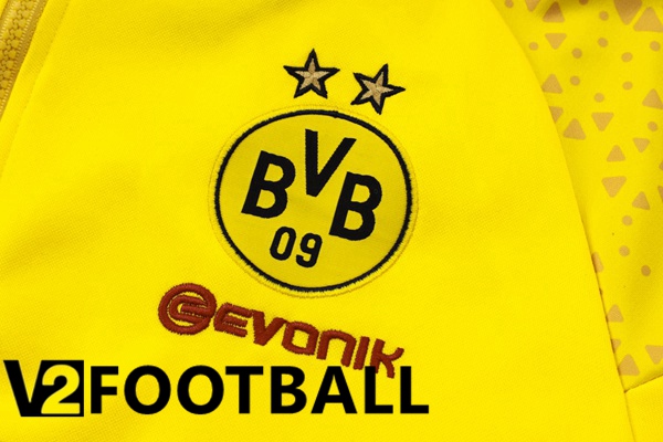 Dortmund BVB Training Tracksuit Sweatshirt Hoodie Yellow 2024/2025