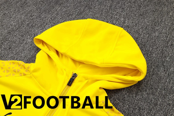 Dortmund BVB Training Tracksuit Sweatshirt Hoodie Yellow 2024/2025