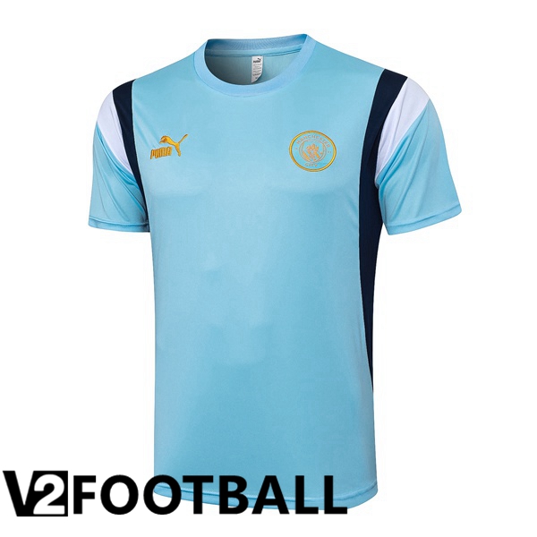 Manchester City Training T Shirt Blue 2024/2025