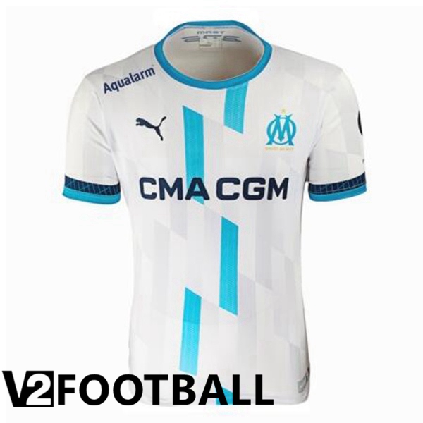 Marseille OM Soccer Shirt Esport White Blue 2023/2024