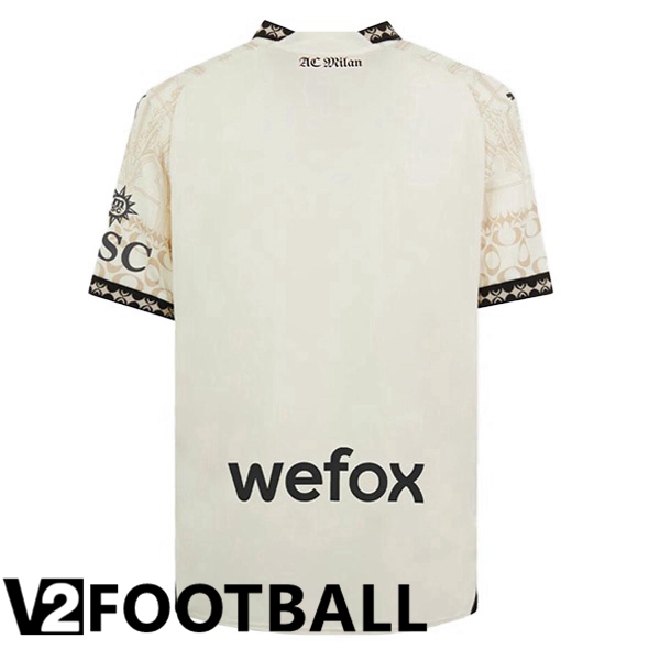 AC Milan Soccer Shirt Fourth Yellow 2023/2024
