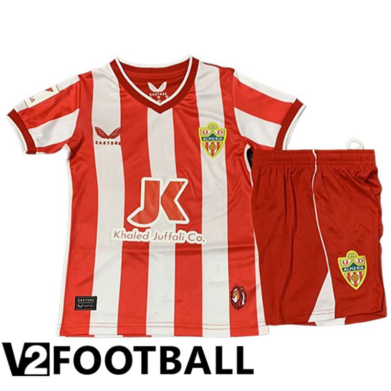 UD Almeria Kids Soccer Shirt Home 2023/2024