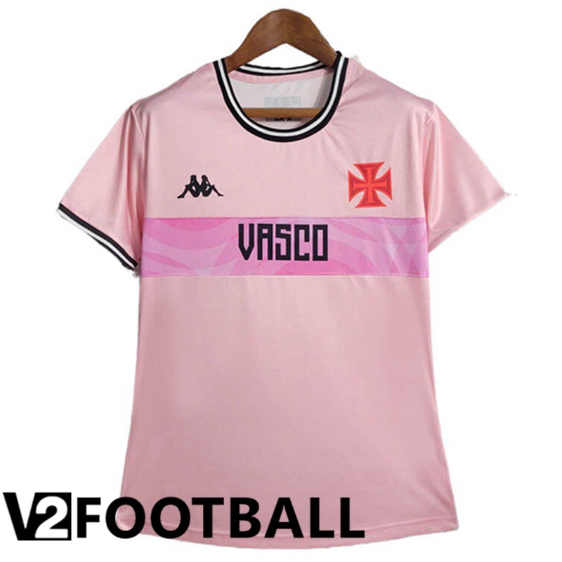 CR Vasco Da Gamana Womens Soccer Shirt Pink 2023/2024