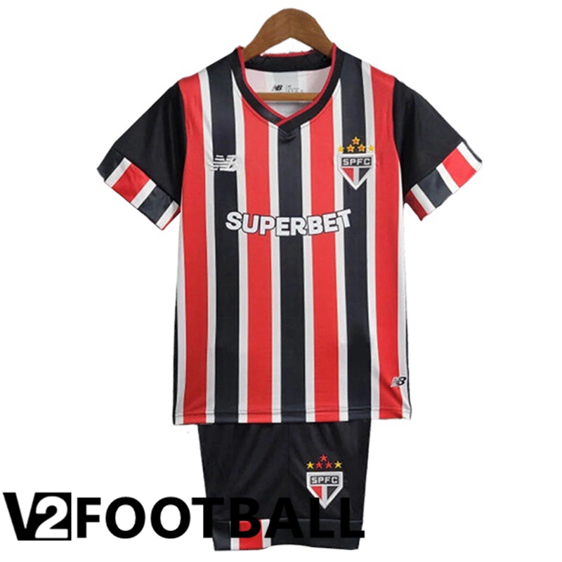 Sao Paulo FC Kids Soccer Shirt Away 2024/2025