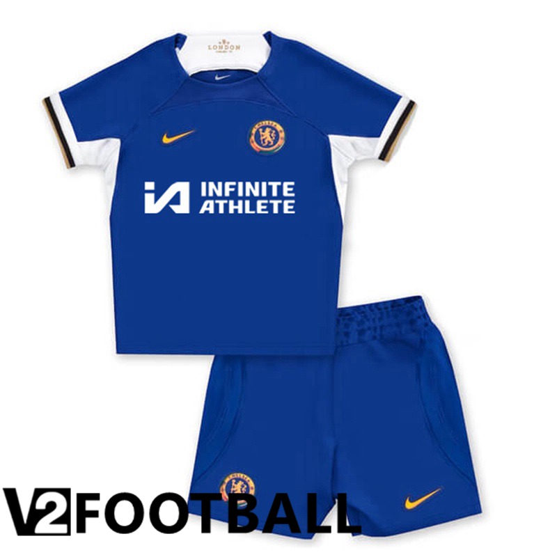 FC Chelsea Kids Soccer Shirt Sponsor Home 2023/2024