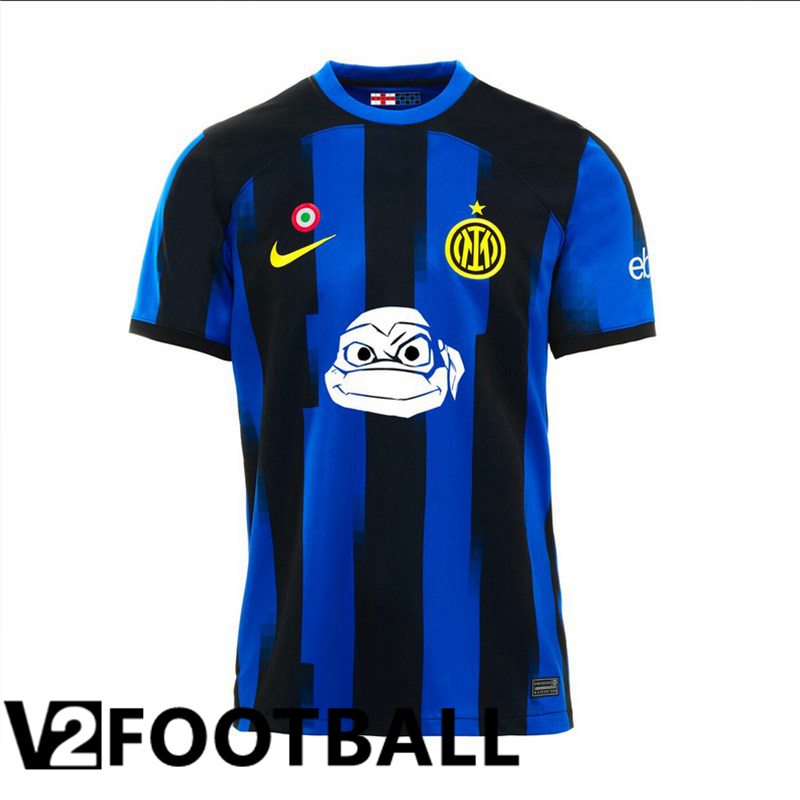 Inter Milan Soccer Shirt Home Ninja Turtles Special Edition 2023/2024