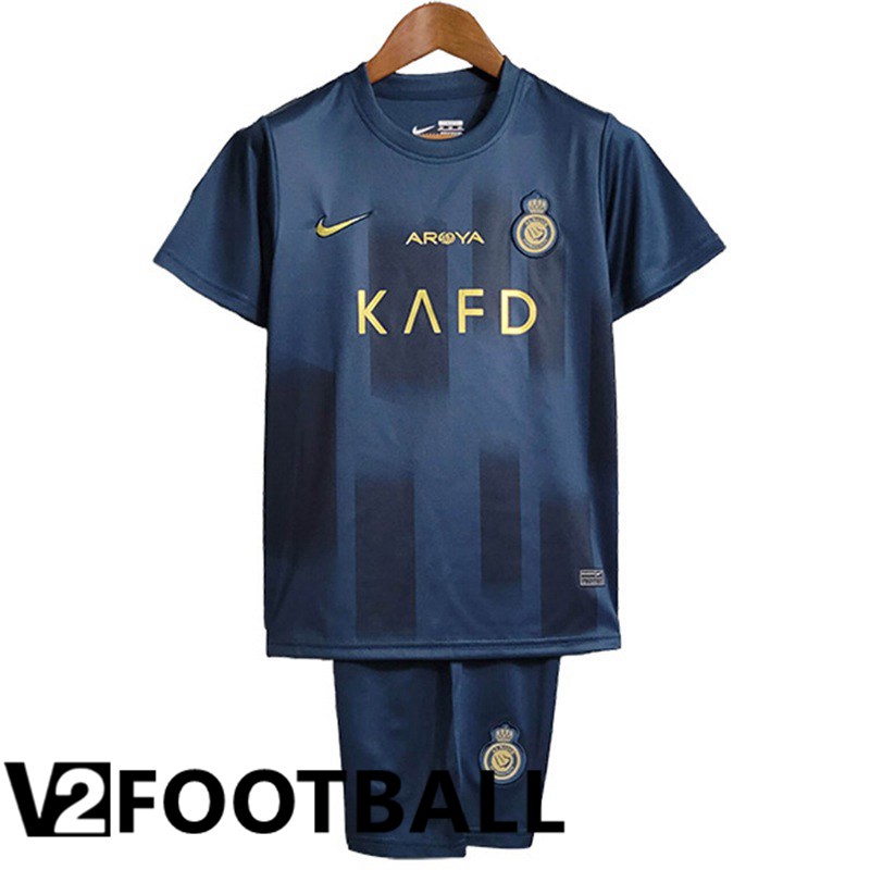 New Al-Nassr Kids Soccer Shirt Home 2023/2024