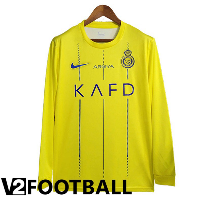 Al-Nassr Soccer Shirt Home Long sleeve 2023/2024