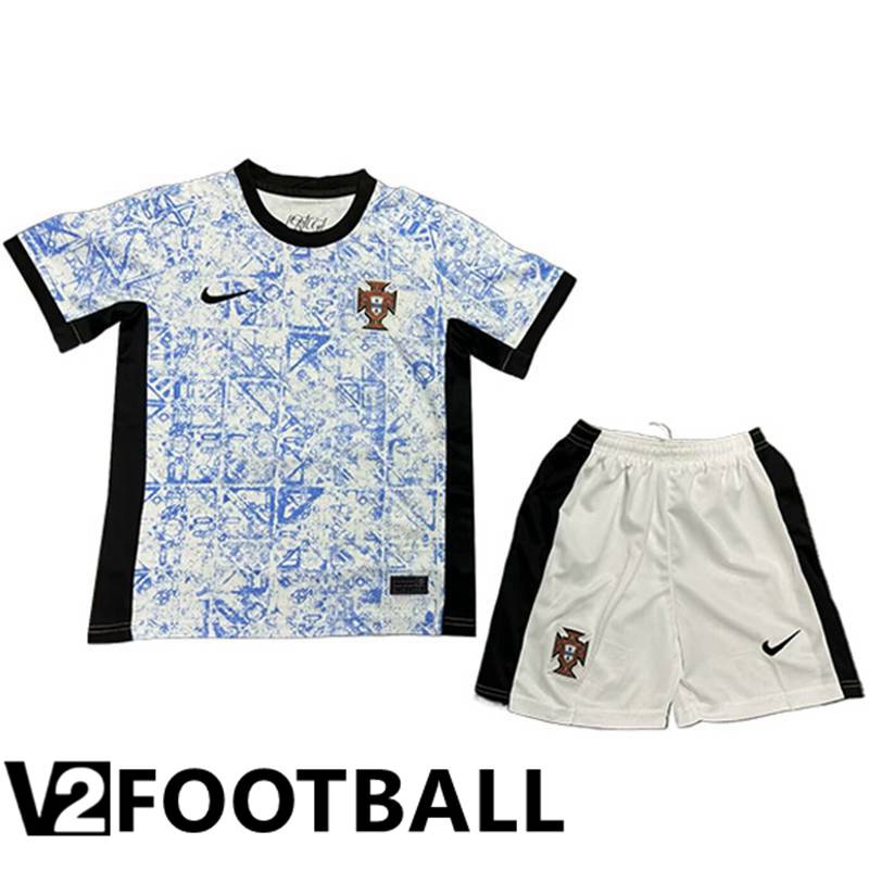 Portugal Kids Soccer Shirt Away 2024/2025