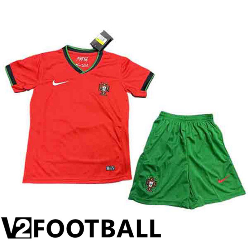 Portugal Kids Soccer Shirt Home 2024/2025