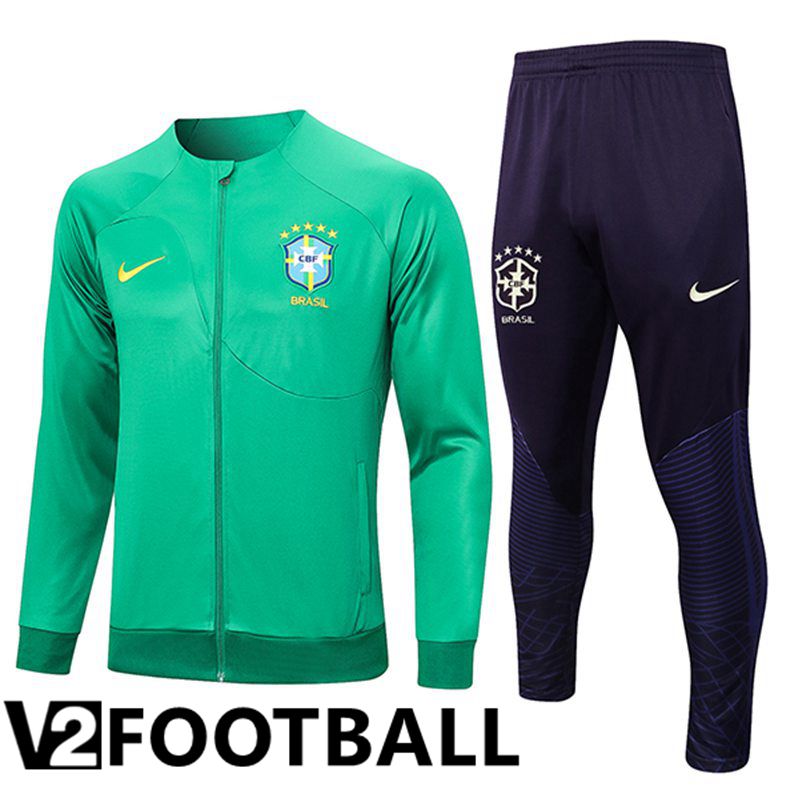 Brazil Training Jacket Suit Green 2023/2024