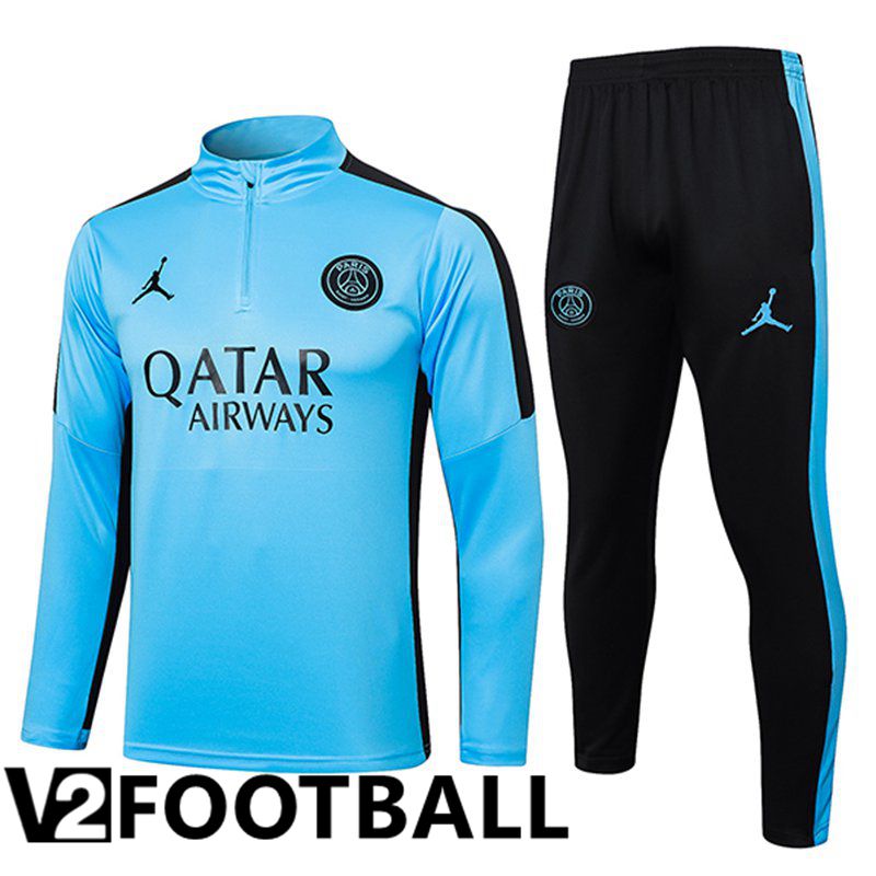 Jordan PSG Training Tracksuit Suit Blue/Black 2024/2025