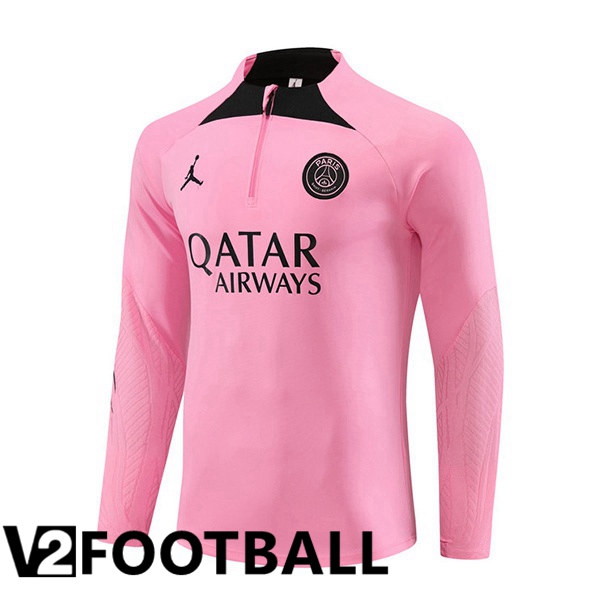 JORDAN Paris PSG Training Sweatshirt Pink 2024/2025