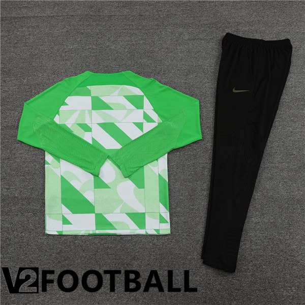 Atletico Madrid Training Tracksuit Suit Green 2024/2025