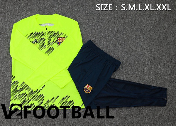 FC Barcelona Training Tracksuit Suit Green 2024/2025